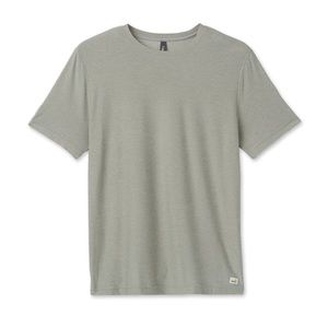 Vuori Tuvalu Men’s T-Shirt Large Eucalyptus